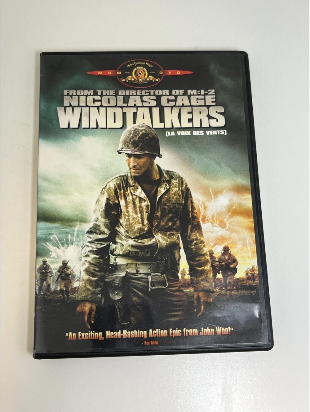 Windtalkers DVD Full Frame Nicolas Cage 2002 Action & John Woo